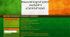 Desktop Screenshot of bramptonirishcenter.com